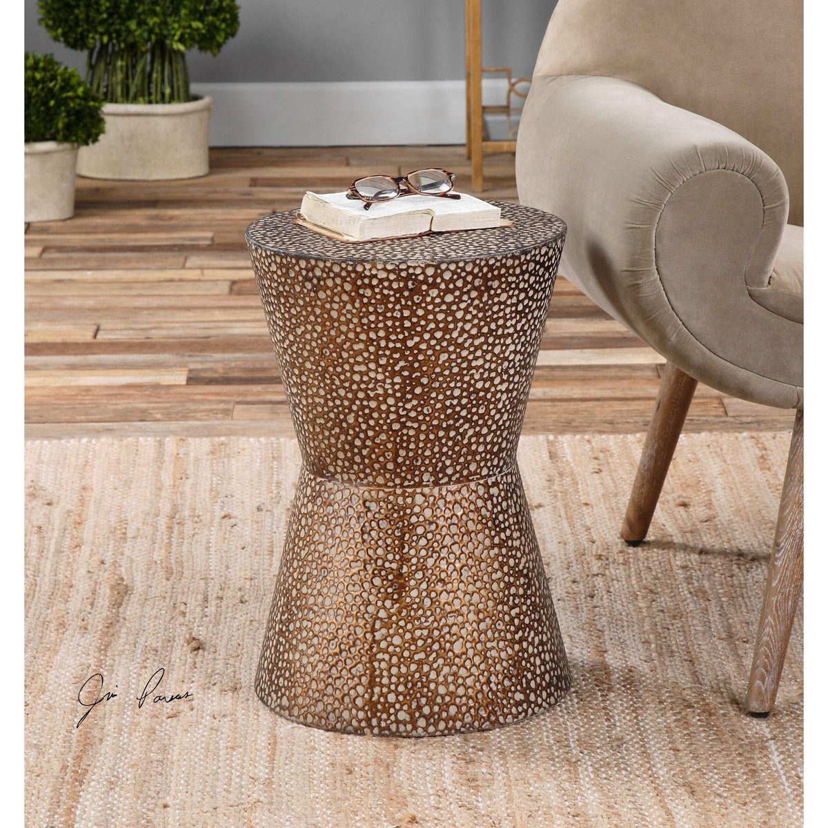Cutler Accent Table, 14 x 20 x 14 in.