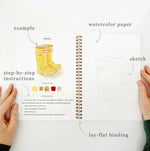 Watercolor Workbook, Garden 2