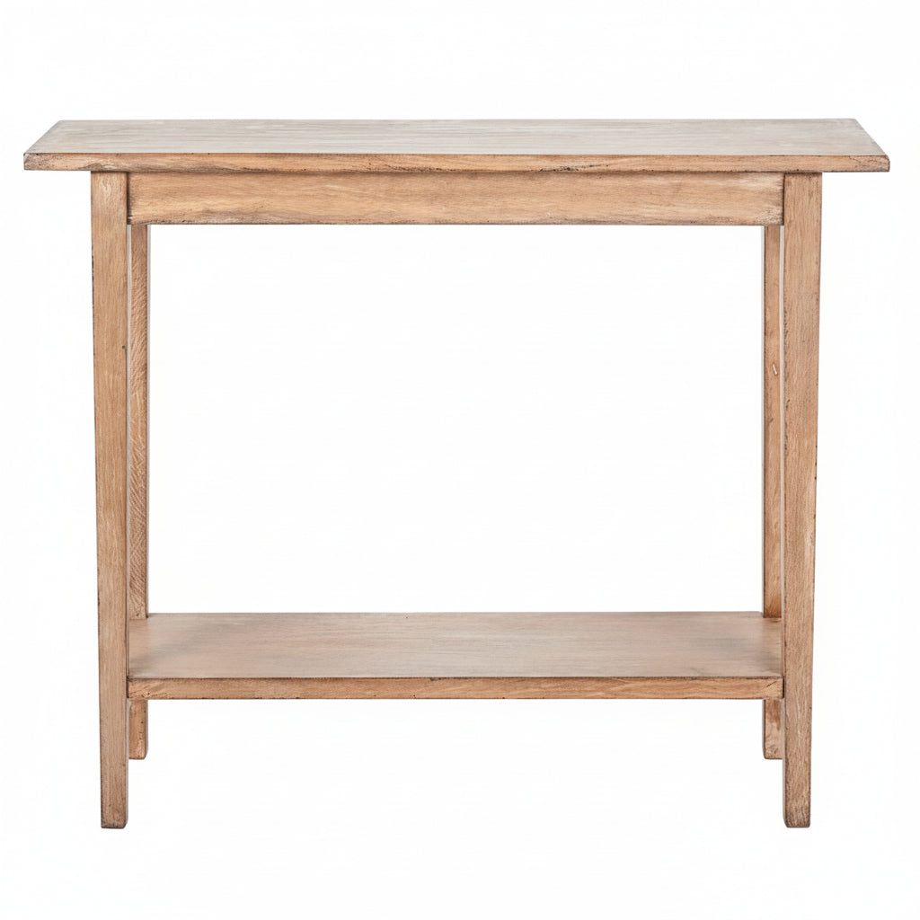 Rita Console Table, Antique Natural, Small, 36 X 11 X 30 in.