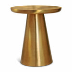 Cosmo Side Table, Brushed Gold, 20 X 20 X 22 2