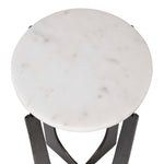 Iron Frame Accent Table, 12 X 24 X 12 3