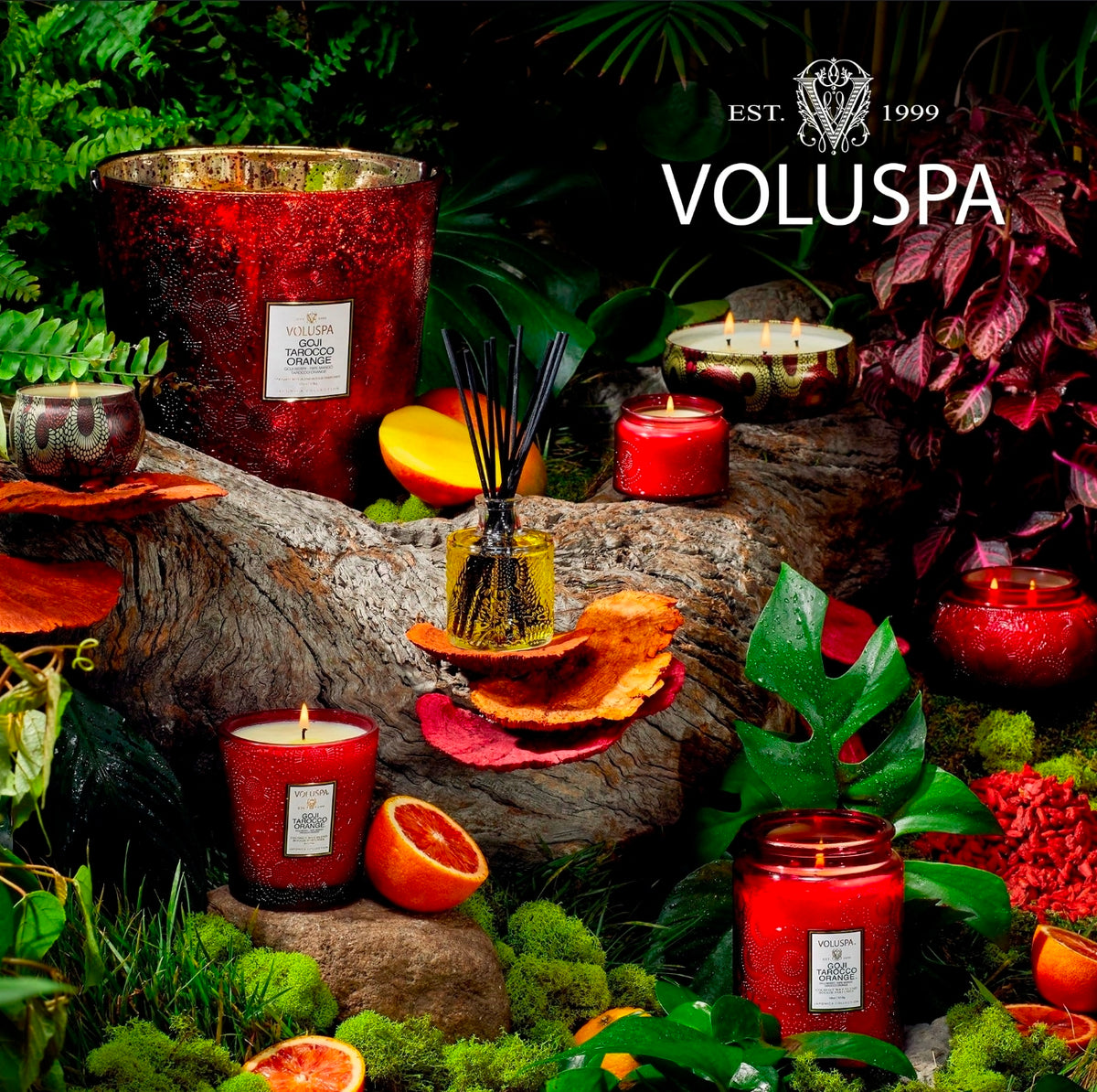 Voluspa Goji Tarocco Orange Reed Diffuser 3.4 oz.