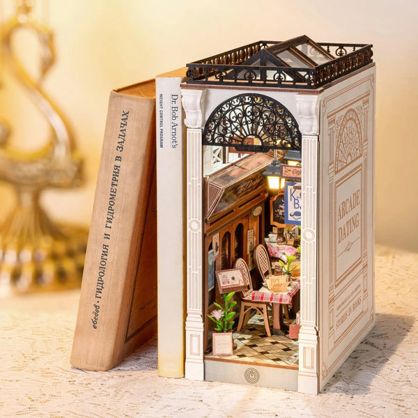Book Nook Kit: Paris Arcade Date with Dust Cover