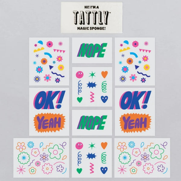 Tiny Things Tatoo Tin, Set of 10