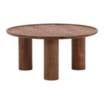 Fauna Coffee Table, Medium Brown, 31.5 x 31.5 x 15 in. 1
