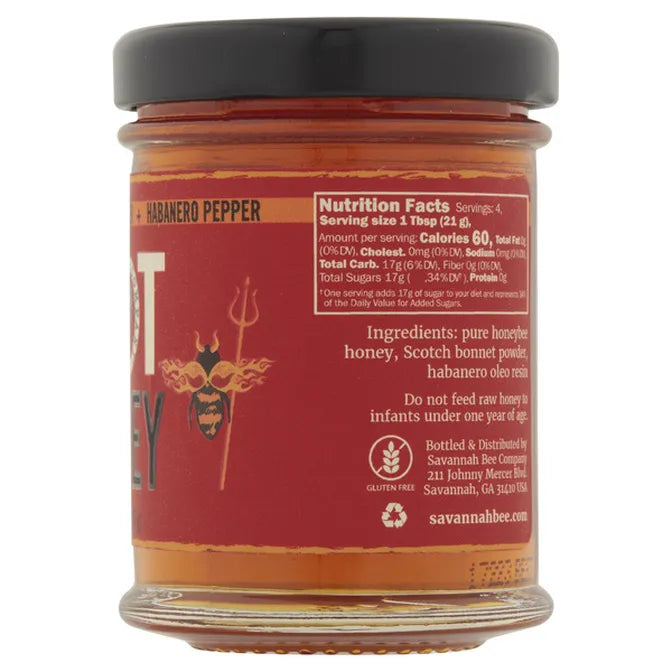 Savannah Bee Co., Hot Honey, 3 oz.