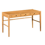 Aldrich Writing Desk, Light Brown Stain, 54 x 24 x 30 in. 1