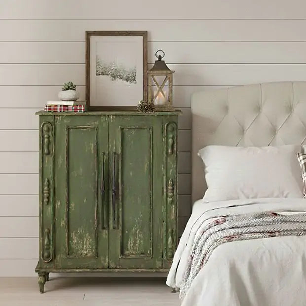 Green Bijou Hall Cabinet