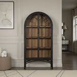 Victoria Cabinet Antique, Natural, 44 X 15 X 83 2