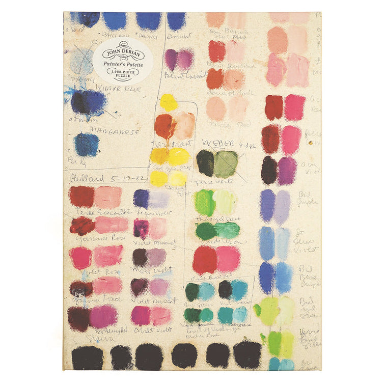 John Derian Painter's Palette, 1,000-Piece Puzzle