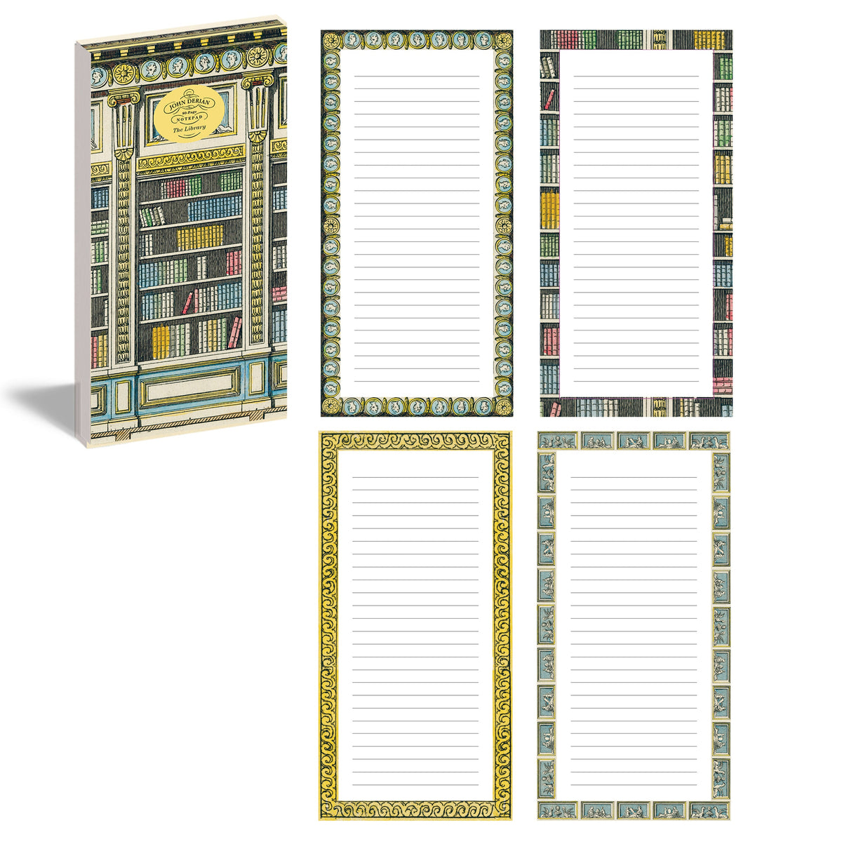 John Derian Paper Goods: The Library Notepad