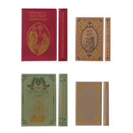 Holiday Book Storage Boxes, Set of 2, 10 X 7