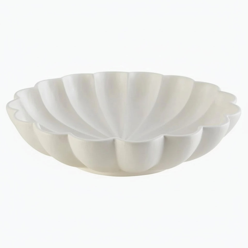 Porcelain Blossom Bowl, 12 X 3