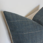 Marina Lumbar Pillow, Dark Blue, 14 X 36 2