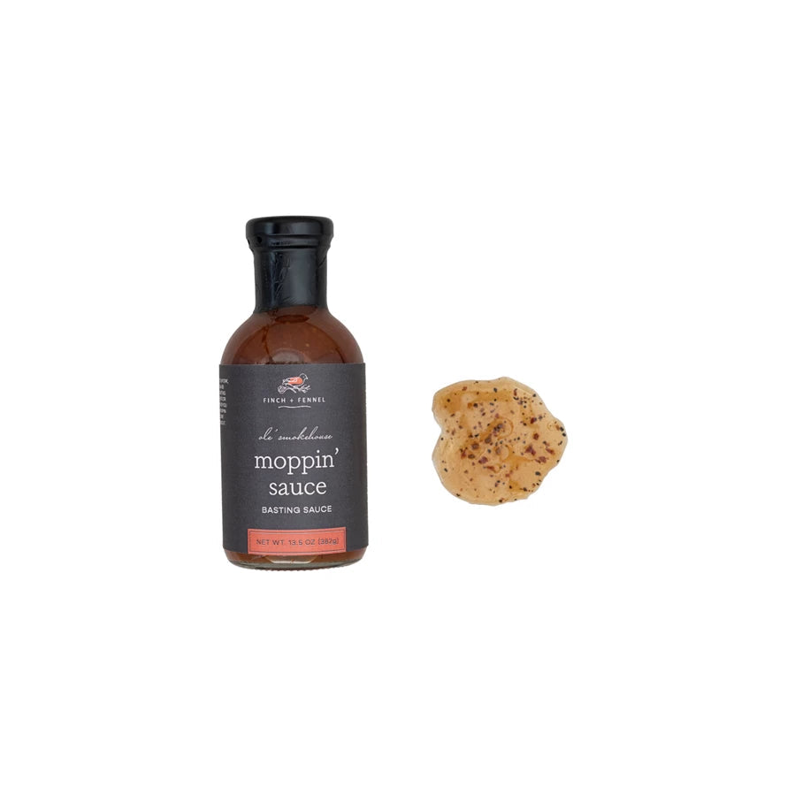 Finch & Fennel Ole' Smokehouse Moppin' Sauce, 13.5 oz