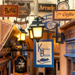 Book Nook Kit: Paris Arcade Date with Dust Cover 3