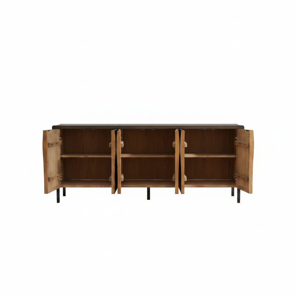 Giselle Long Cabinet, Java, 84 x 18 x 35 in.
