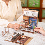 Book Nook Kit: Paris Arcade Date with Dust Cover 4