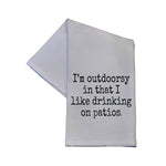 Tea Towel, I’m Outdoorsy 1