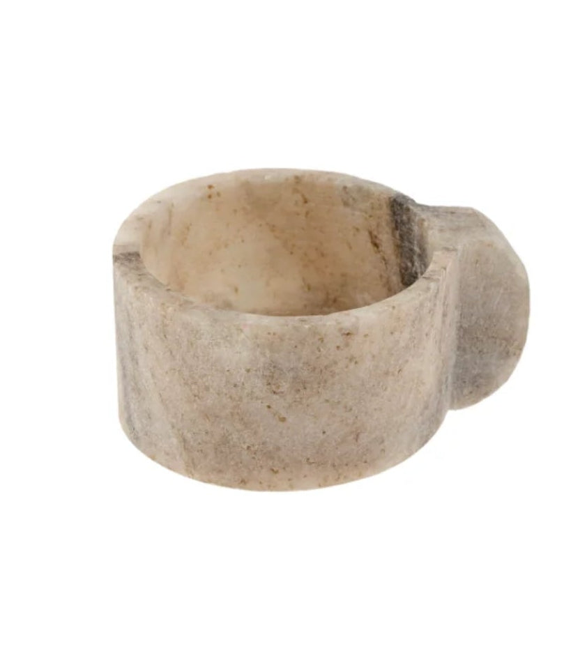 Marble Mini Dish, Brown, 2 X 1.25 in.