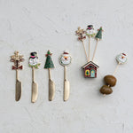 Knife w/ Enameled Holiday Icon Handle, Assorted Styles, 5 in. 2