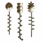 Brass Formed Spoon, Assorted Styles, 5.75 in. 1