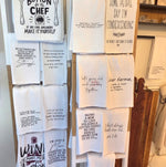 Tea Towel, Please Be Advised 2
