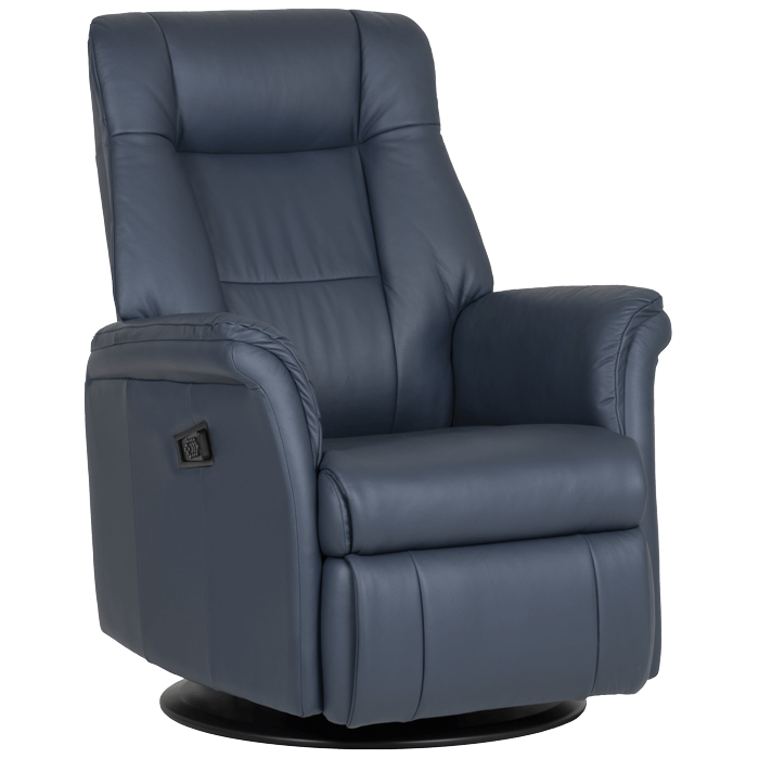 Power Lux Recliner Large - Grace Midnight