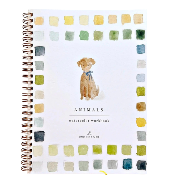 Watercolor Workbook, Animals