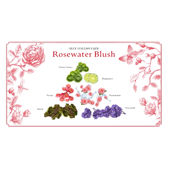 Blue Stallion Hand Cream, 100 ML, Rosewater Blush