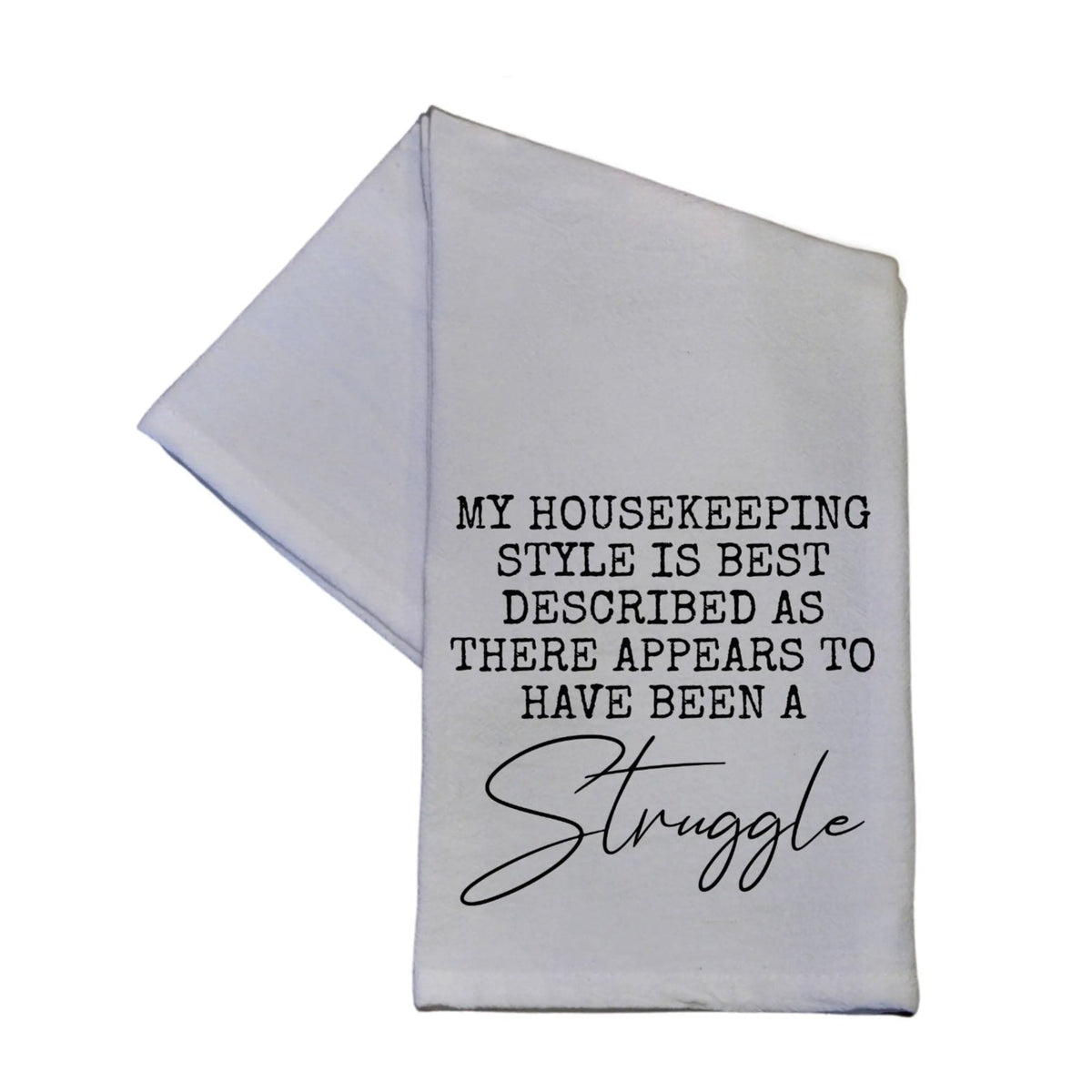 Tea Towel, My Housekeeping Style