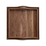 Acacia Wood Tray with Handles, Small, 16 in. 1