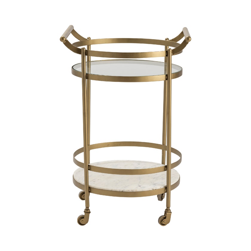 Vine Grove Bar Cart, 22 x 19.5 x 33 in.