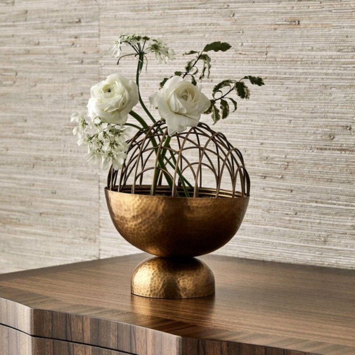 Gather Bowl/Vase, 7 X 9 X 7