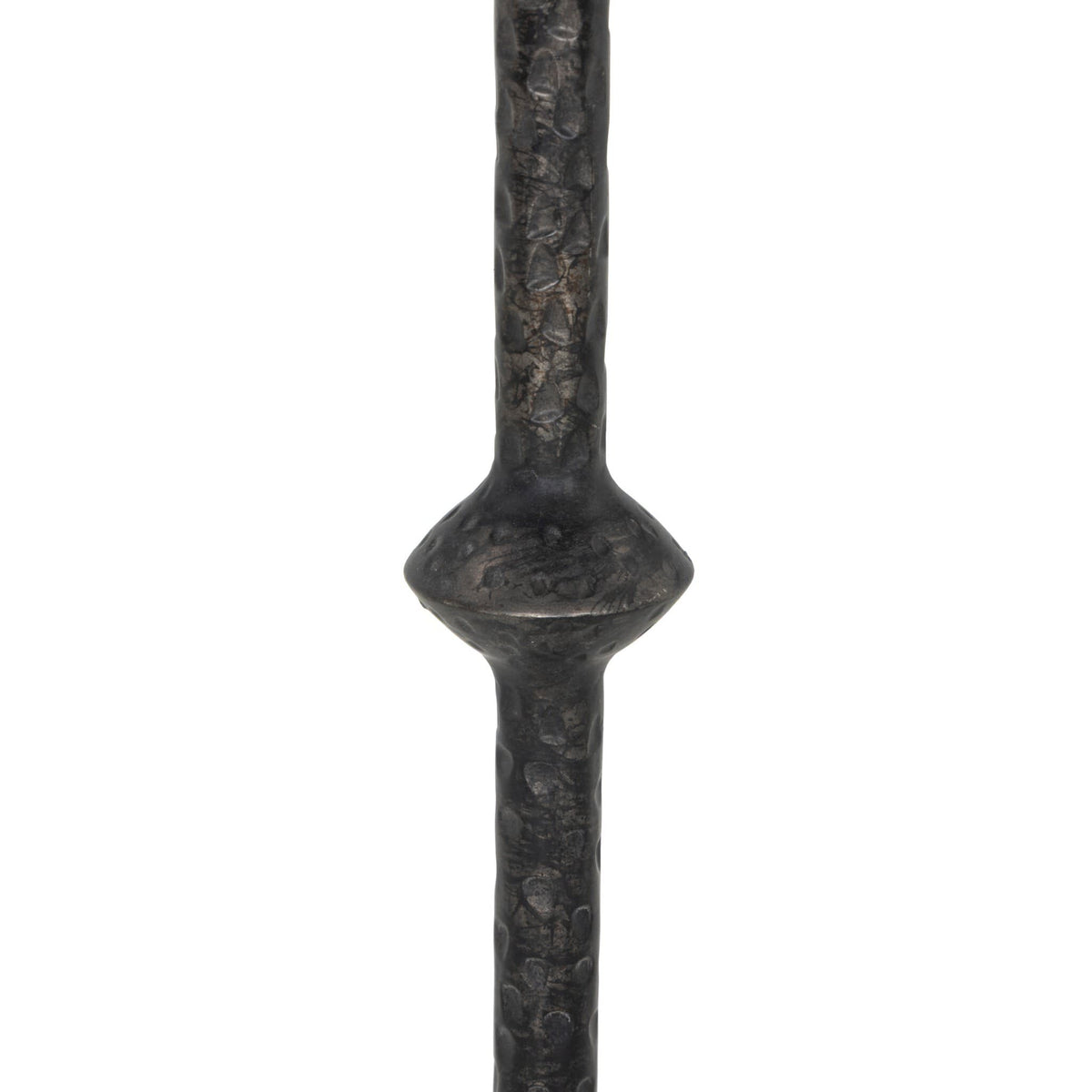 Jocelyn Cordovan Marble End Table, Black Iron