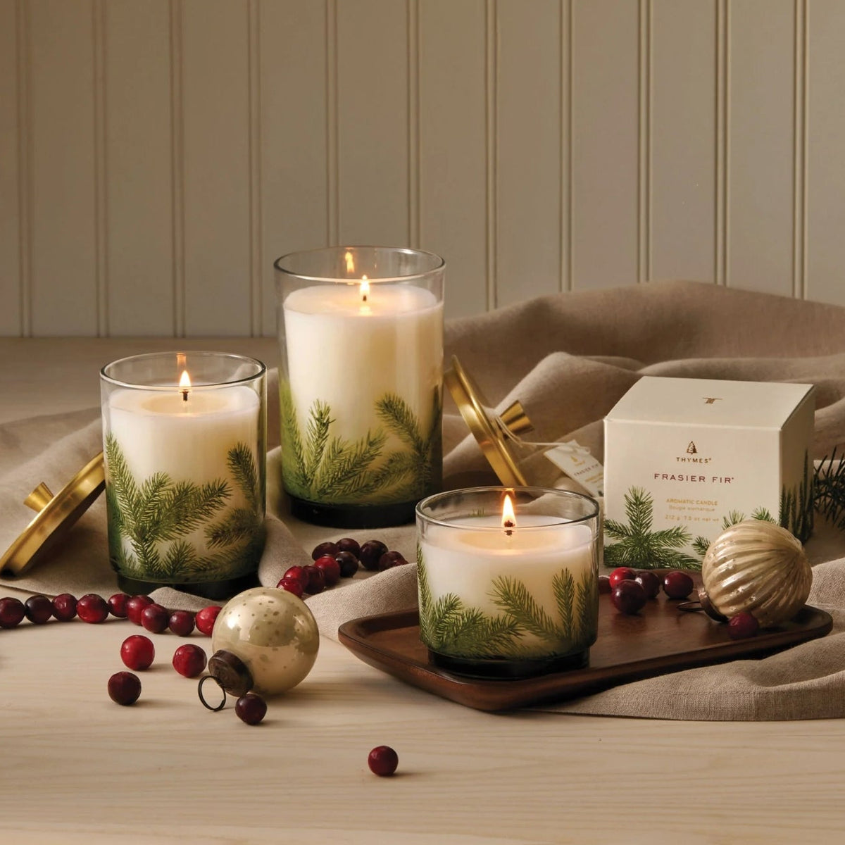 Frasier Fir Pine Needle Luminary Candle, 7.5 oz