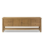 Roark Media Console, Amber Oak 1