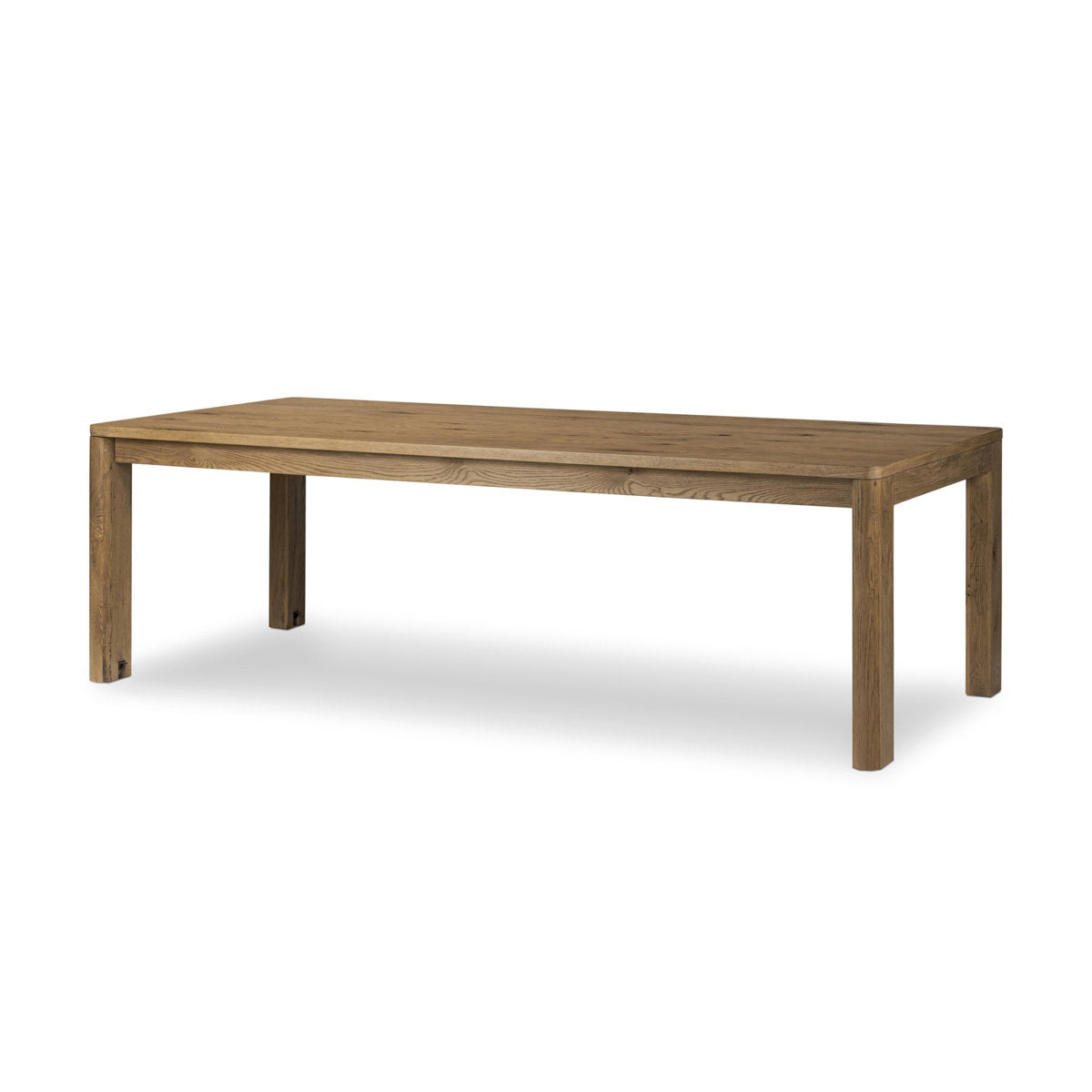 Noeline Double Extension Dining Table, Worn Oak, 96 X 42 X 30 in.