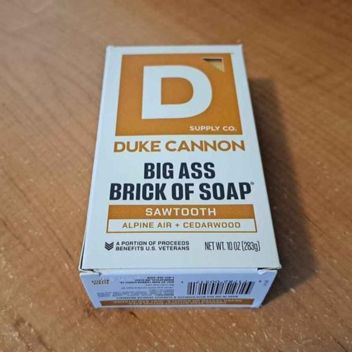 Duke Cannon Brick of Soap, 10 oz., Sawtooth
