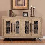 New Orleans Cabinet, White Washed 3