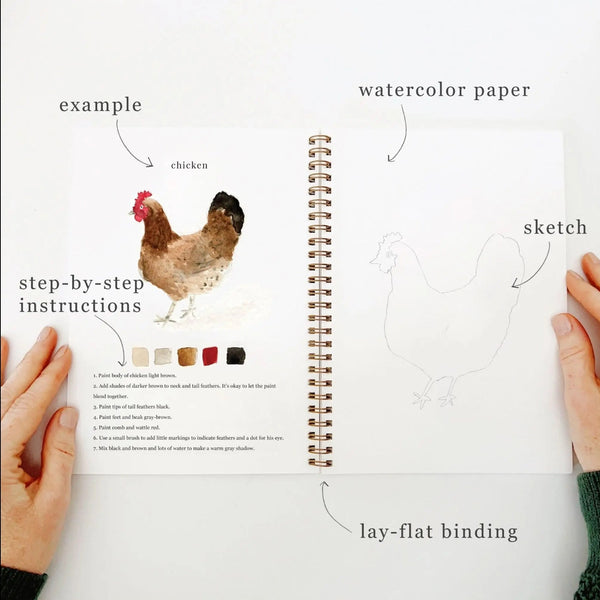 Watercolor Workbook, Animals
