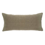 Lina Linen Pillow, Sand, 14 in. x 31 in. 1