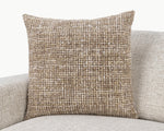 Porter Pillow, Natural and Ivory, 24 X 24 in. 2