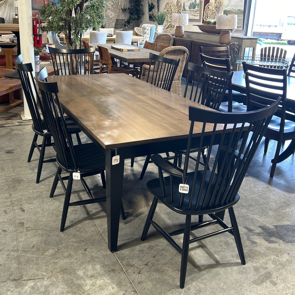 Rectangle 42 x 84 Table -  Two Tone