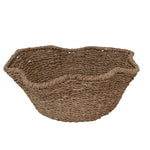 Woven Bankuan & Rattan Ruffled Bowl, 15