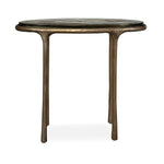 Ata Accent Table, Brass, 24 X 22 X 9 in. 1