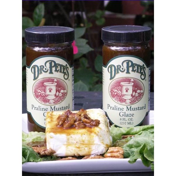 Dr. Pete's Praline Mustard Glaze, 8 oz.