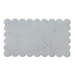 Marble Cheese/Cutting Board with Scalloped Edge, 14