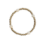 Morgan & Me 4mm 14k Gold Filled Bracelet with Asst Gemstones 1