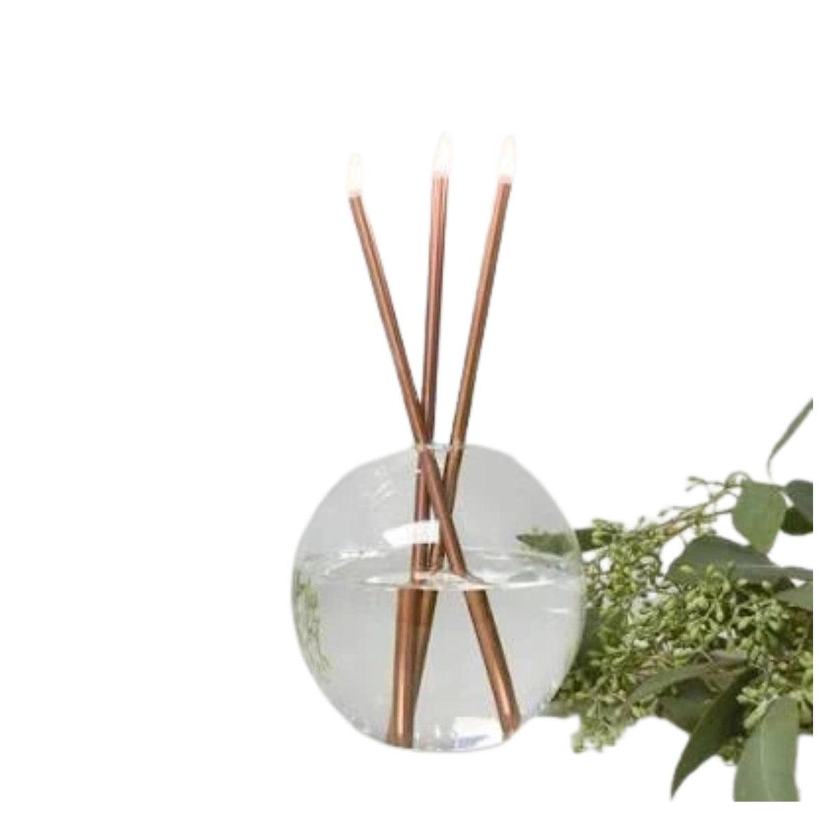 Everlasting Candles Gold, candles only,  set of 3
